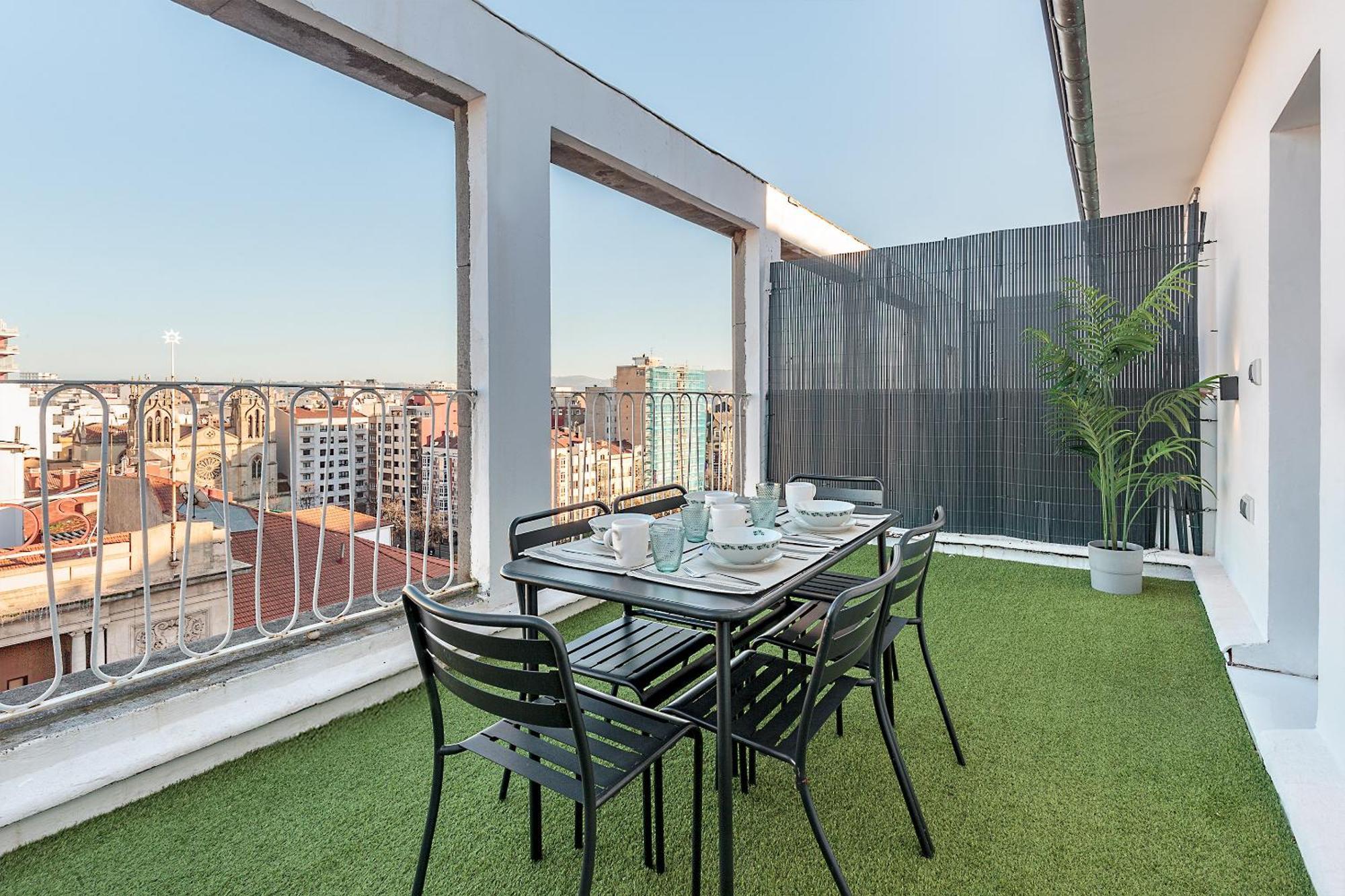 Genteel Home Jovellanos Terrace Gijón Exterior foto