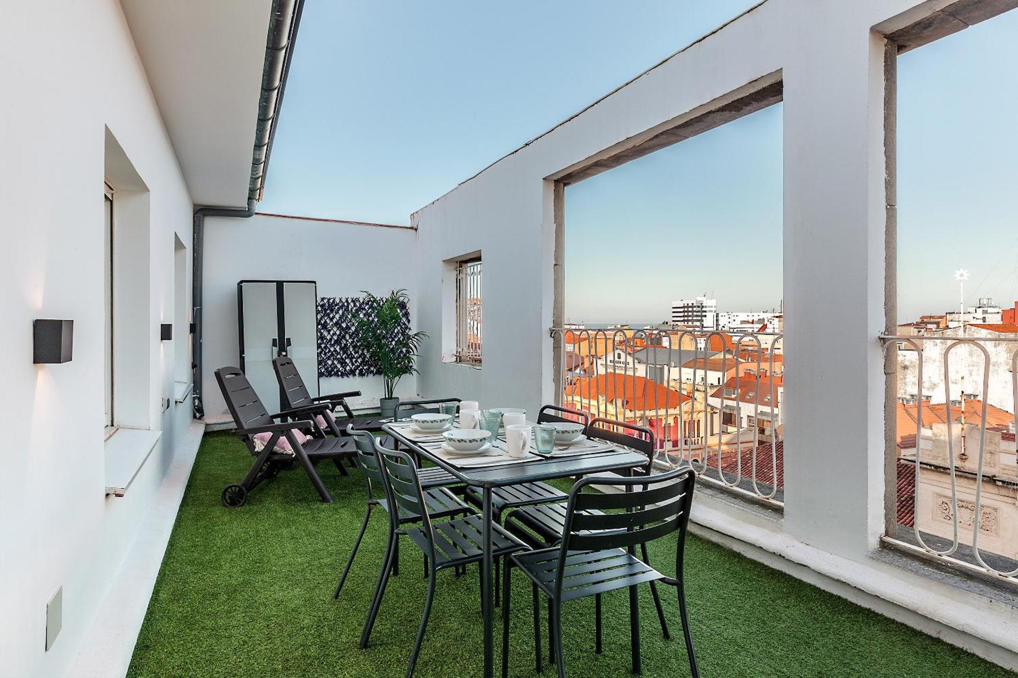 Genteel Home Jovellanos Terrace Gijón Exterior foto